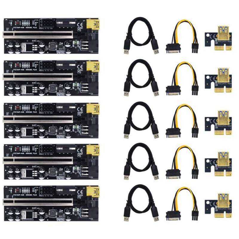 Version Riser 009c Plus Pci-e 1x 4x 8x 16x Extender Riser Card Pcie B