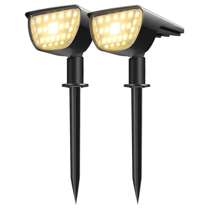 Solar Spot Lights Landscape Spotlight Wall Lights for Porch Yard B