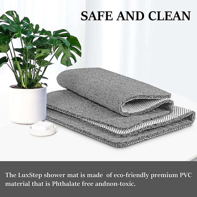 Shower Mat Bathtub Mat,2 Pack,24 X 16 Inch, Non-slip Bath Mat