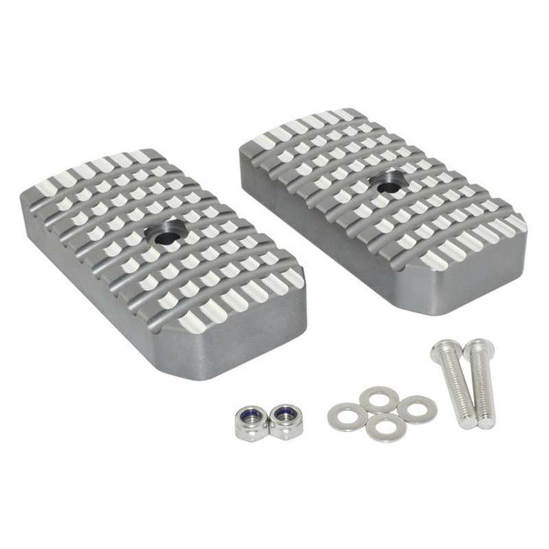 Racing Driver Footrests Foot Peg Enlarge Extension Pedal Red