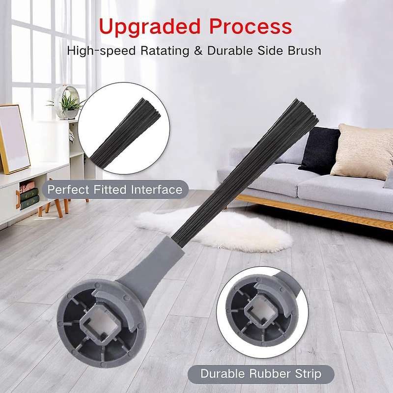 14 Pcs Replacement Parts Kit Side Brushes Filters Cleaning Mop Pads
