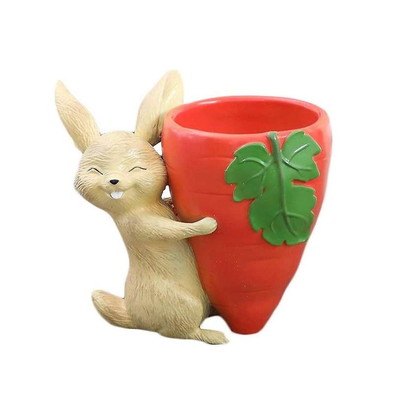 Rabbit Desktop Storage Bucket for Desk Office Stationery Storage 2
