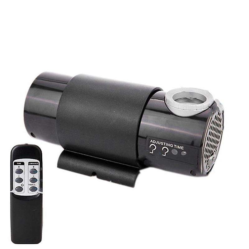 Digital Led Projection Desk Clock Silent Remote Control,black,uk Plug
