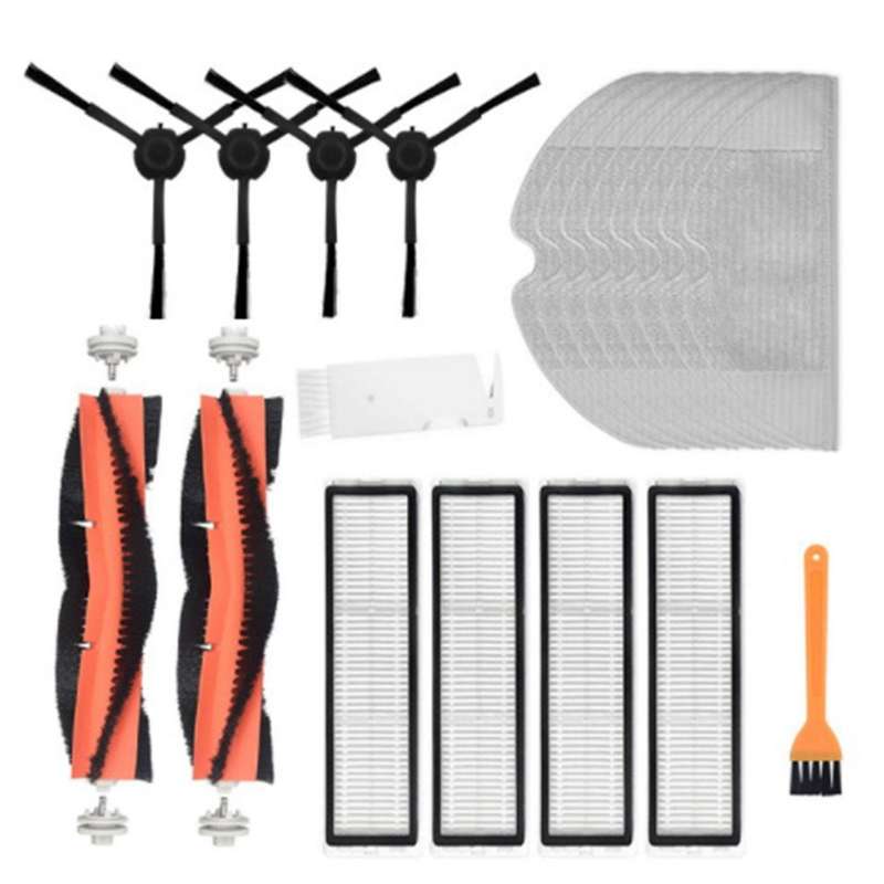 For Xiaomi Dreame Bot L10 Pro Vacuum Cleaner Main Brush Filter Rag