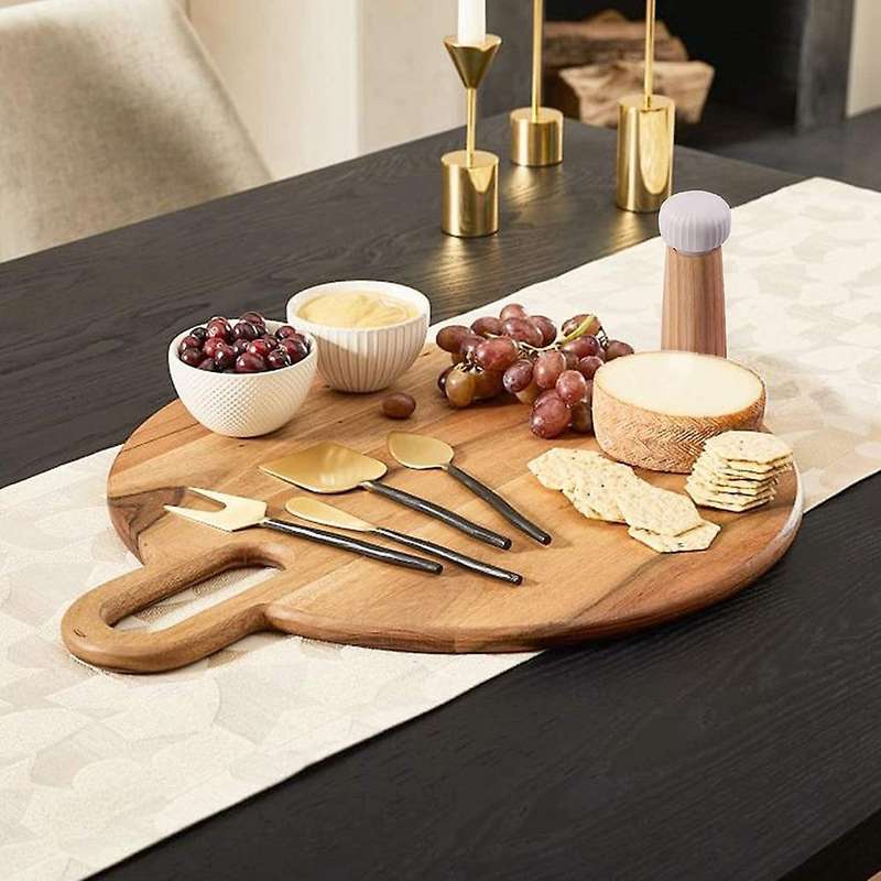 Salt and Pepper Grinder Set - Wood and Ceramic Pepper Mill Grinder