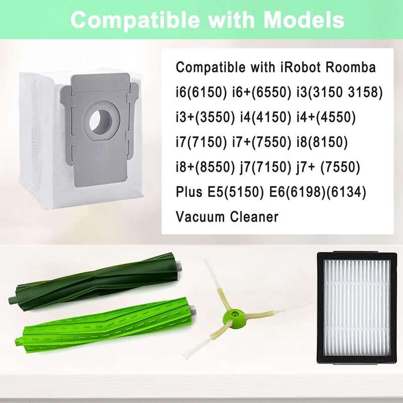 Main Brush for Irobot Roomba I7 I3 I4 I6 I8 E5 I & J&e Series Vacuum