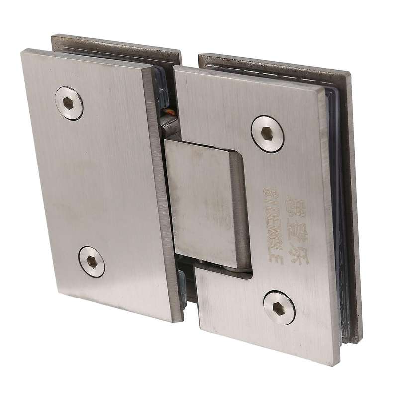 2pcs Heavy Duty 180 Degree Glass Door Cupboard Showcase Cabinet