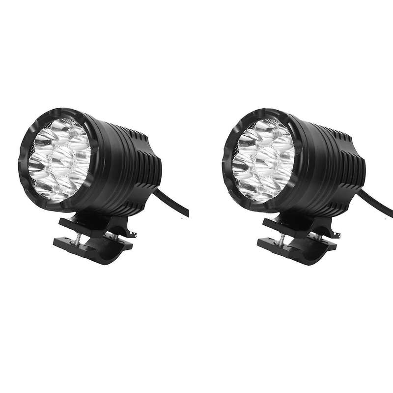 2pcs Motorcycle Led Spotlight, Electric Vehicle Auxiliary Light