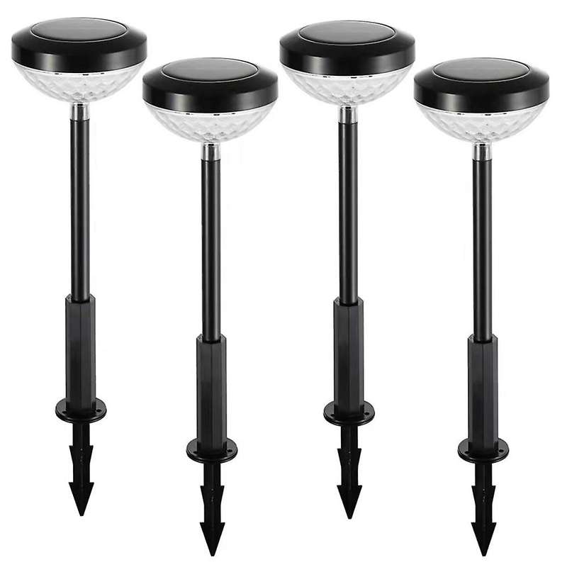 Solar Pathway Lights 4 Pack,led Solar Lights Outdoor,ip67 Waterproof
