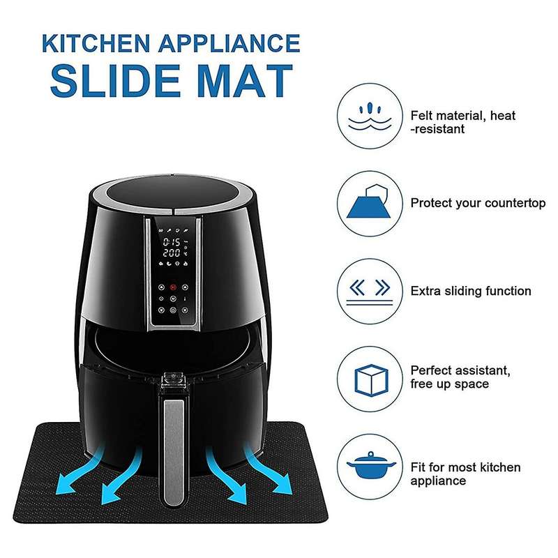 6pcs Heat Resistant Mat,kitchen Countertop Protector Mat for Blender