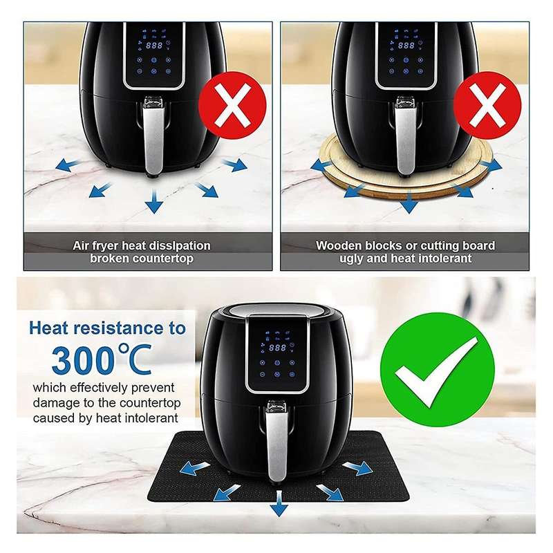 6pcs Heat Resistant Mat,kitchen Countertop Protector Mat for Blender