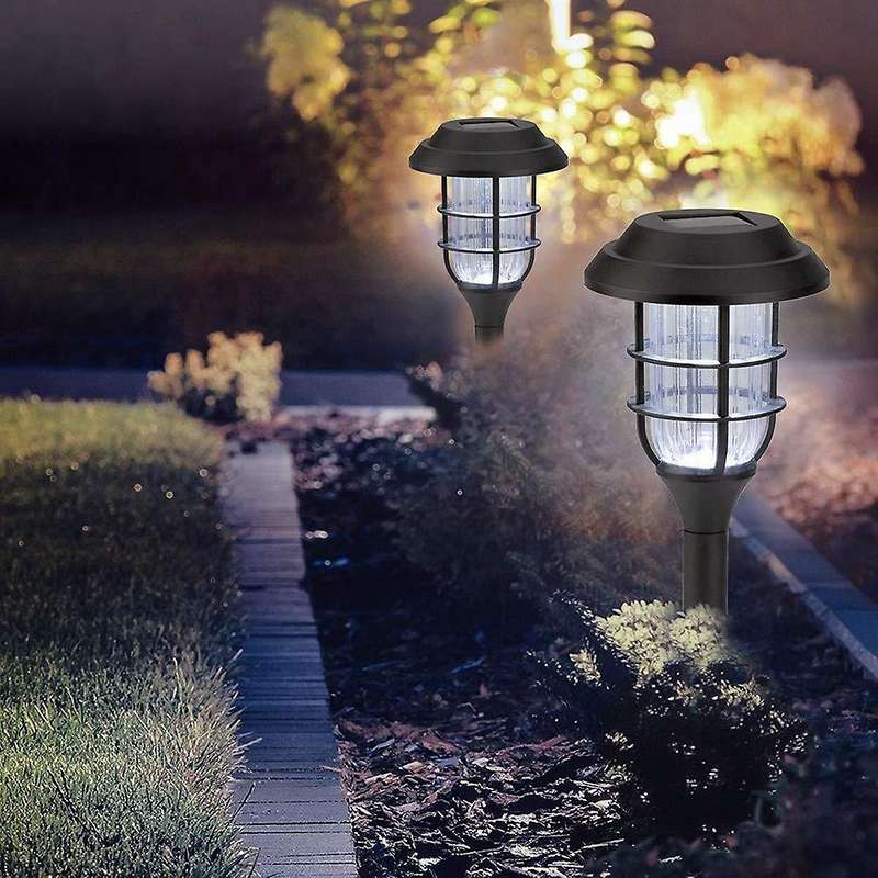 Led Solar Pathway Lights Outdoor Street Waterproof Walkway Decor 1