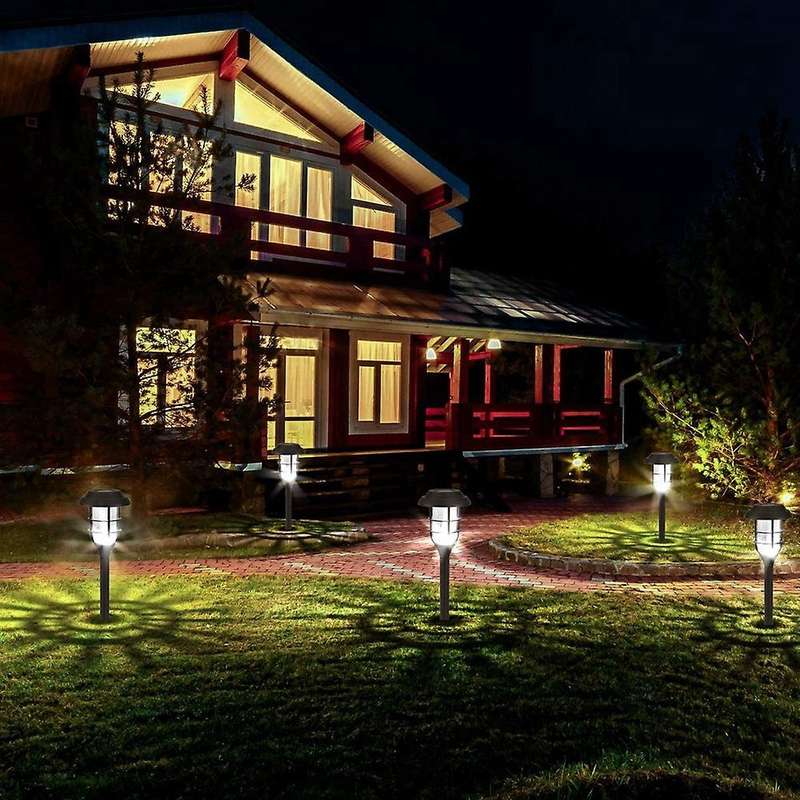 Led Solar Pathway Lights Outdoor Street Waterproof Walkway Decor 1