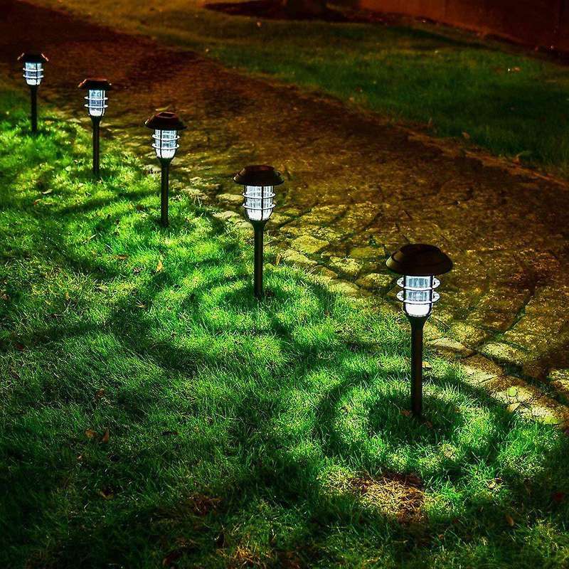 Led Solar Pathway Lights Outdoor Street Waterproof Walkway Decor 1