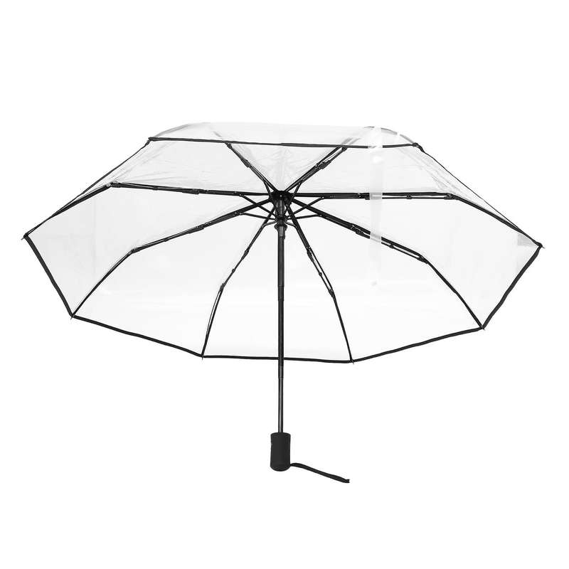 Transparent Automatic Umbrella Compact Folding