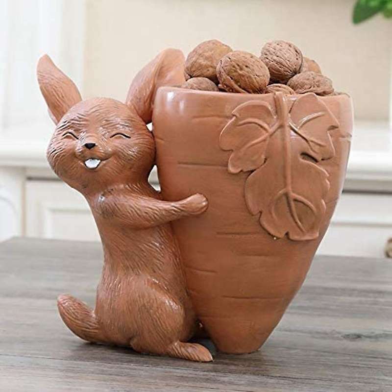 Rabbit Desktop Storage Bucket for Desk Office Stationery Storage 1