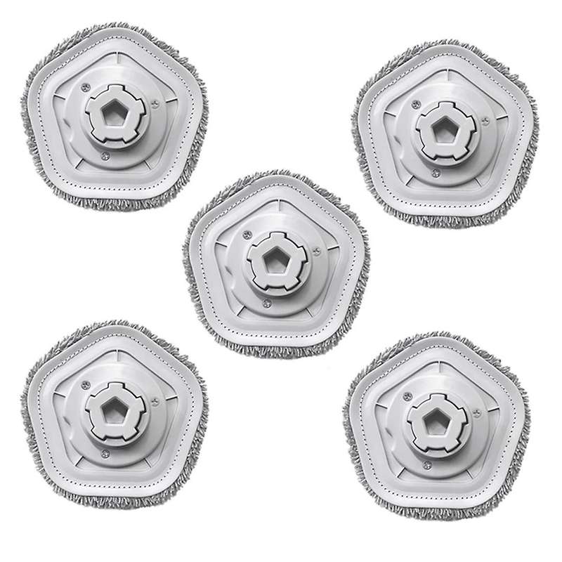 5 Pcs Mop Cloth for Xiaomi Dreame Bot W10 Robot Vacuum Cleaner