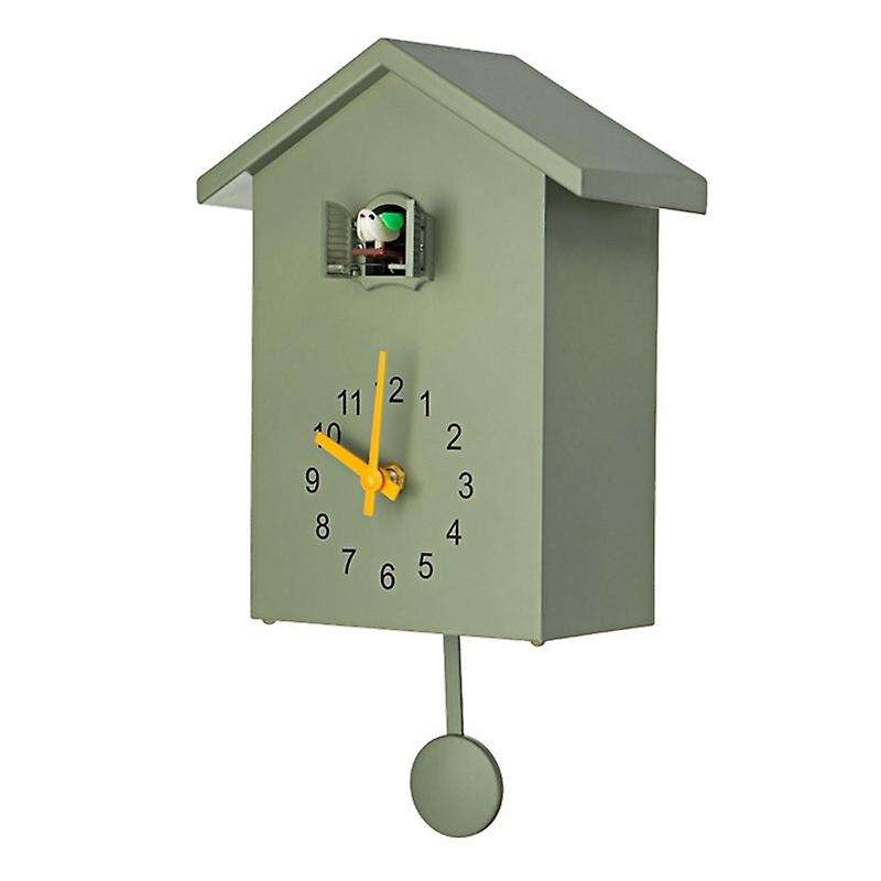 Modern Bird Cuckoo Quartz Wall Clock Home Living Room Horologe B