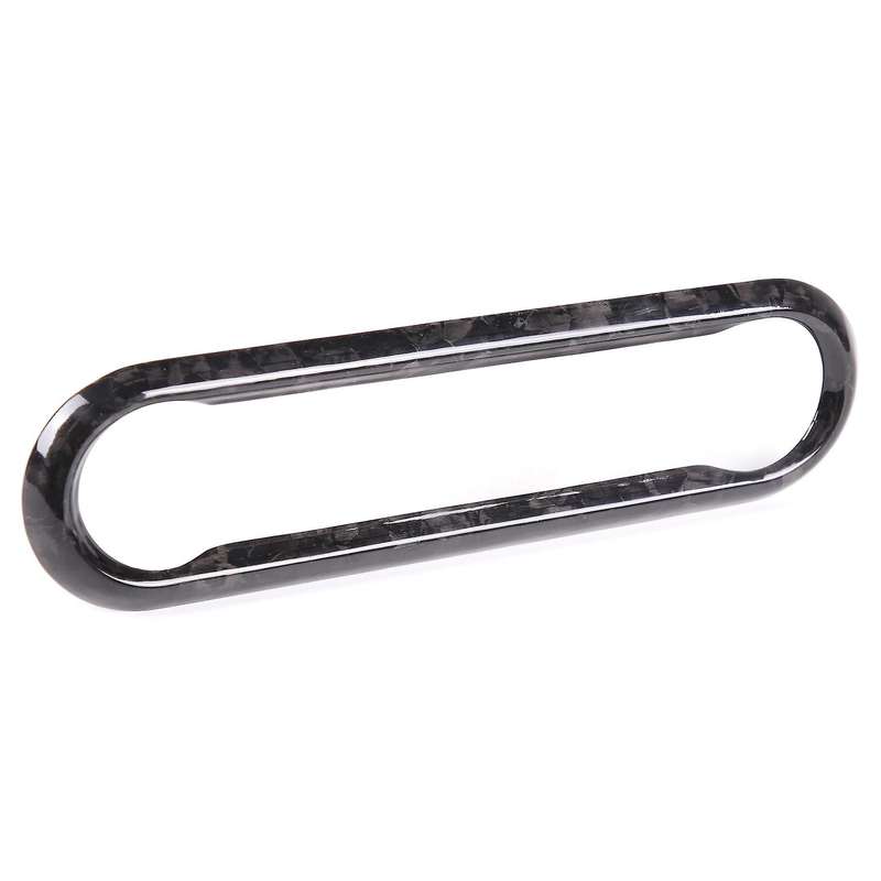 Car Real Carbon Fiber Volume Knob Frame Cover for Alfa Romeo Giulia