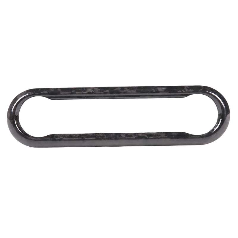 Car Real Carbon Fiber Volume Knob Frame Cover for Alfa Romeo Giulia