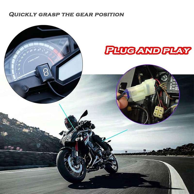 Speed Meter Green Light Gear Indicator for Kawasaki Ninja250sl Z300