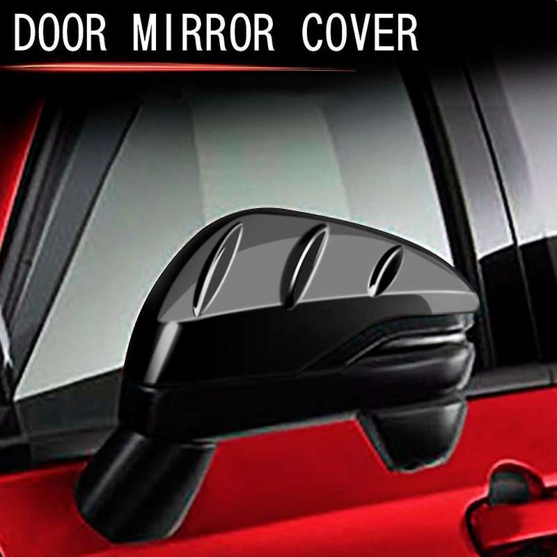 Car Glossy Black Rearview Cover for Honda Hr-v Vezel Mugen Style