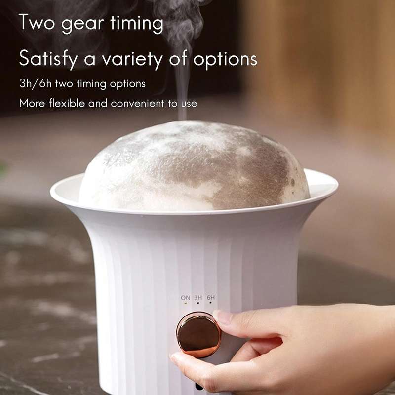 Ultrasonic Humidifier Warm Led Light Aroma Diffuser Household