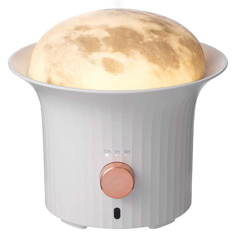 Ultrasonic Humidifier Warm Led Light Aroma Diffuser Household