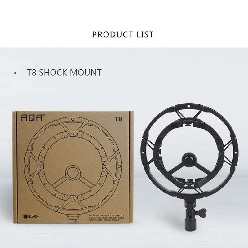 Aqa for Blueyeti Microphone Shock Mount Recording Large Diaphragm T8