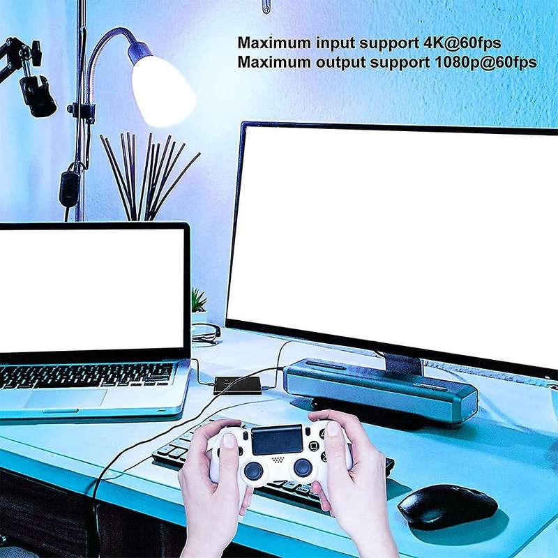 Video Capture Card 4k 1080p 60fps Game Capture Card, Zero-lag
