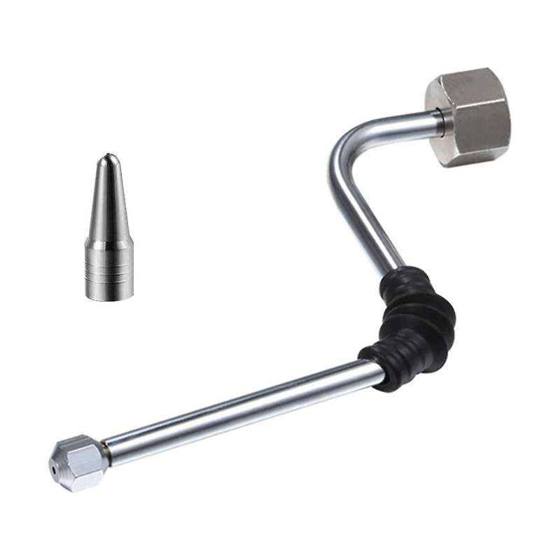 Steam Nozzle Coffee Espresso Machine Accessories Steam Pipe Silver