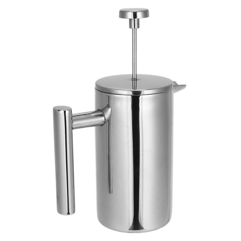 350ml Stainless Steel Tea Kettle,with Coffee Spoon & 5 Filter Screens