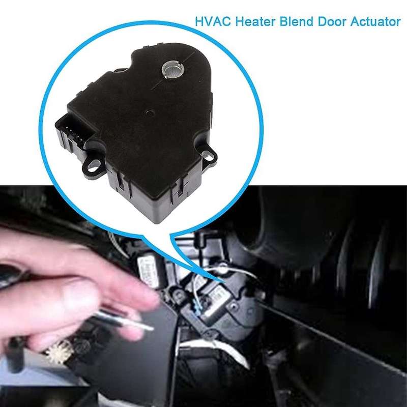 Set Of 2 Hvac Heater Blend Air Door Actuator for Chevrolet Silverado