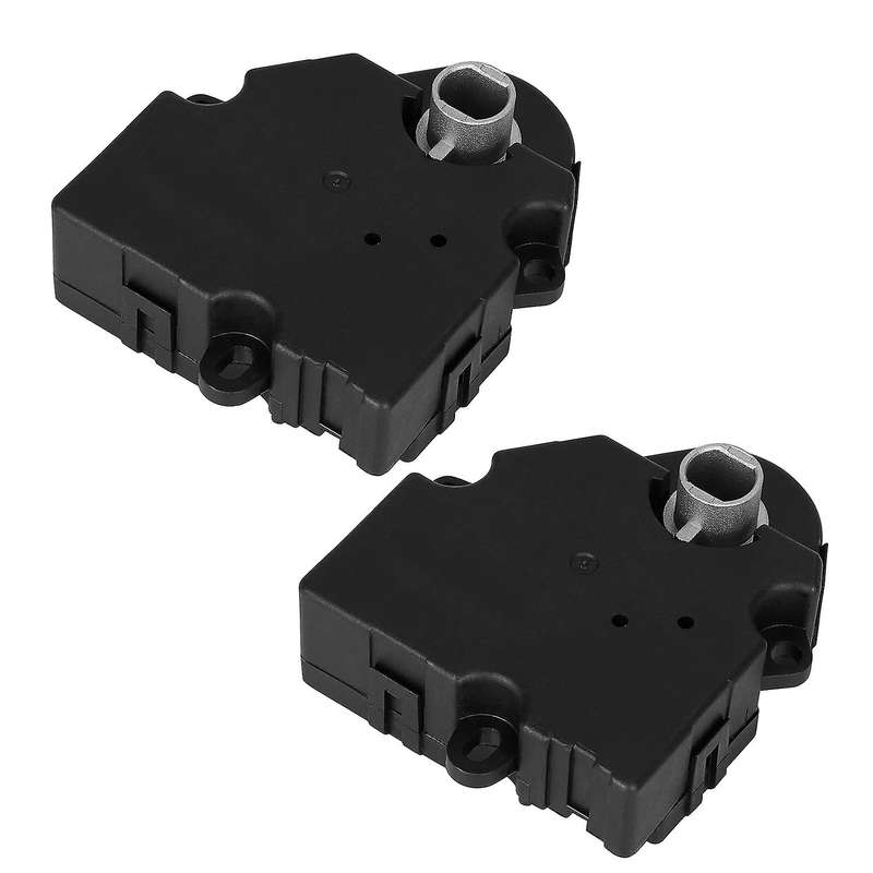 Set Of 2 Hvac Heater Blend Air Door Actuator for Chevrolet Silverado