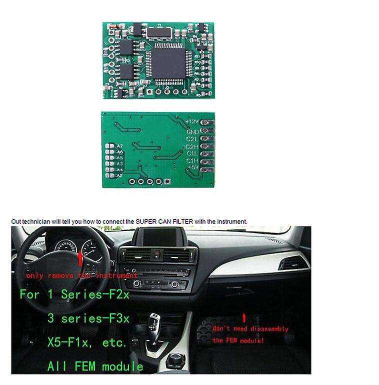 Odometer Can Filter For-bmw Cas4 Fem, Mercedes Benz, Renault Megane
