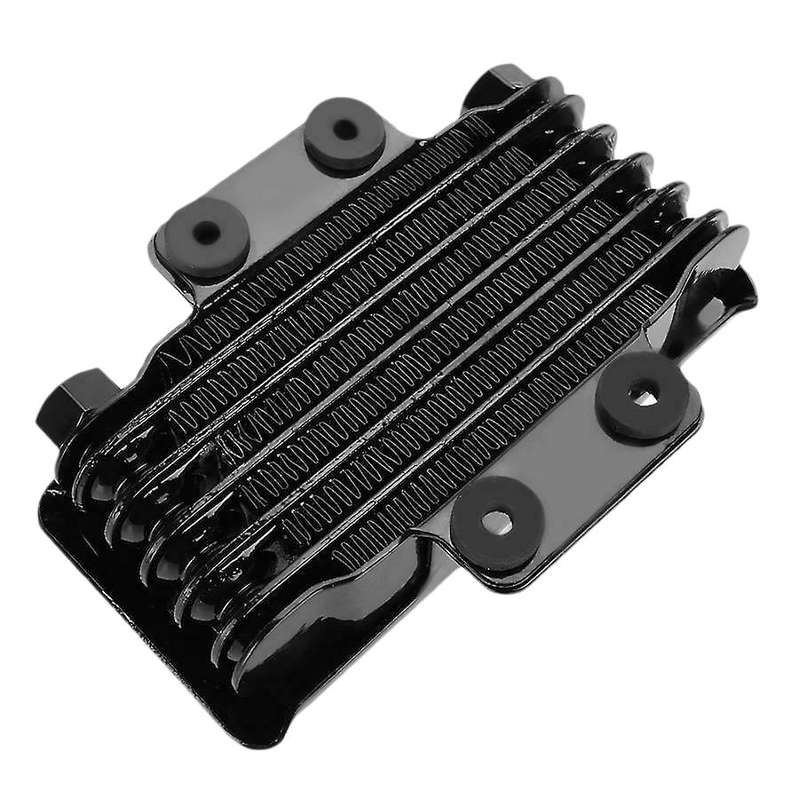 Engine Oil Cooler 65 Ml Aluminum Black for 100cc-250cc Motorcycle Atv