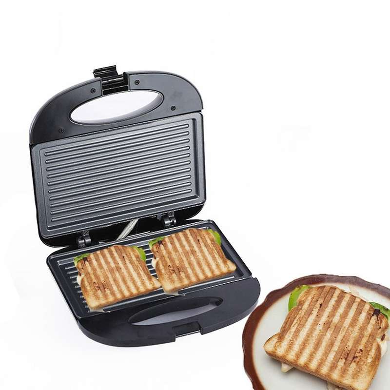 Panini Press,breakfast Lunch Cake Baking Oven,stripe Template,eu Plug
