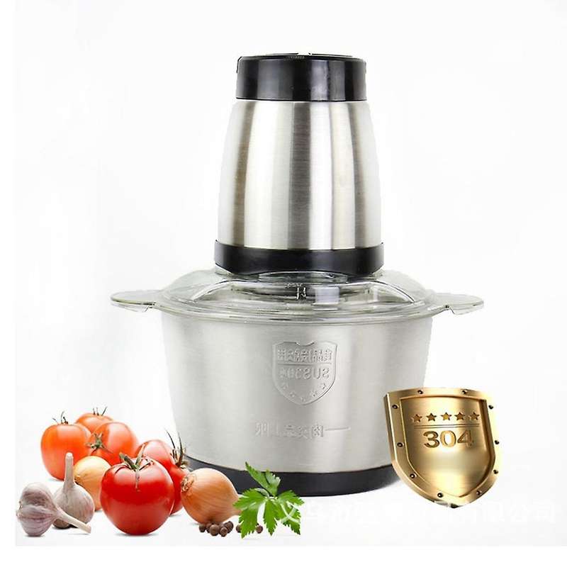 Food Chopper Stainless Steel 2l Machine Kitchen Appliances,eu Plug