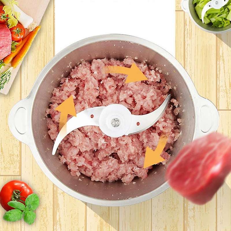 Food Chopper Stainless Steel 2l Machine Kitchen Appliances,eu Plug
