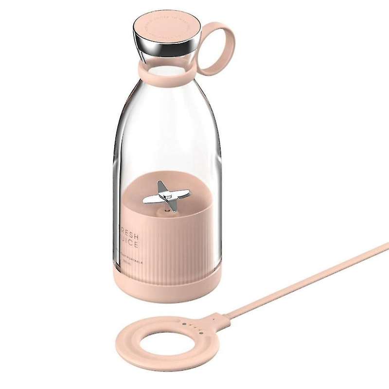Portable Electric Juicer Blender Fruit Mixers Juicers Pink