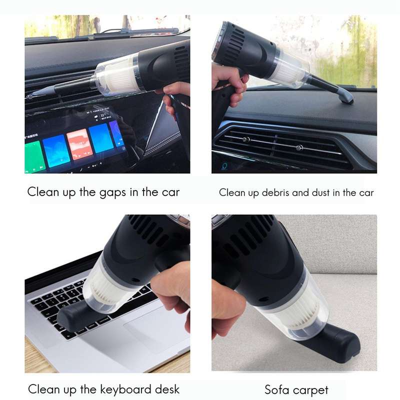 Wireless Car Vacuum Cleaner for Machine Cordless Portable Handheld B