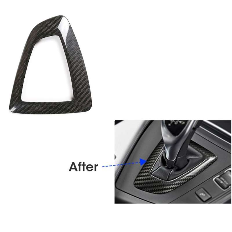 Car Gear Shift Knob Cover for Bmw F30 F31 F35 F20 F21 F22 F23 Rhd