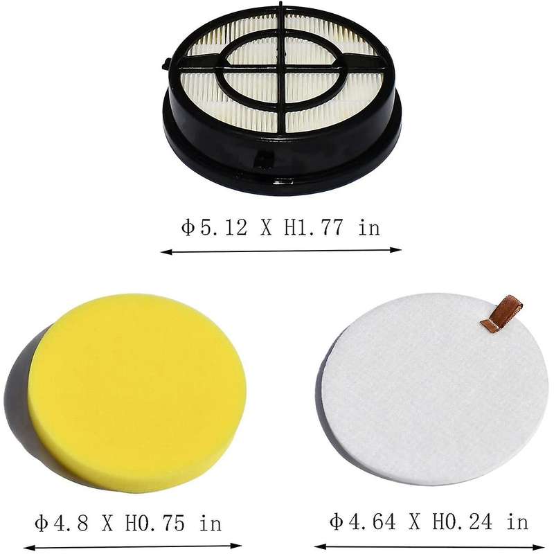 6pack 16871 Filter for Bissell Pet Hair Eraser Febreze Upright Vacuum