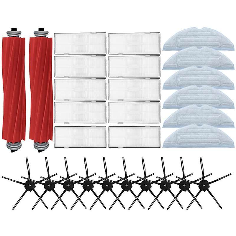 For Xiaomi Roborock S7 T7s Plus Accessory Main Brush Mops Cloths