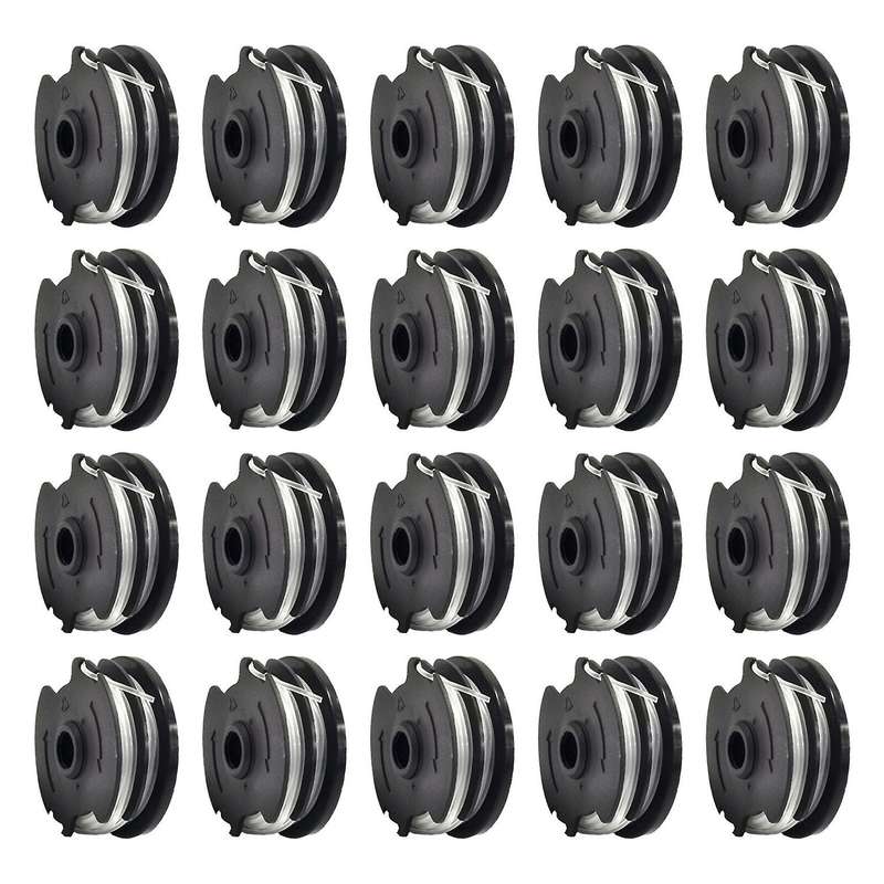 20pcs Trimmer Spool for Parkside Cordless Grass Trimmer Prta 20-li C3