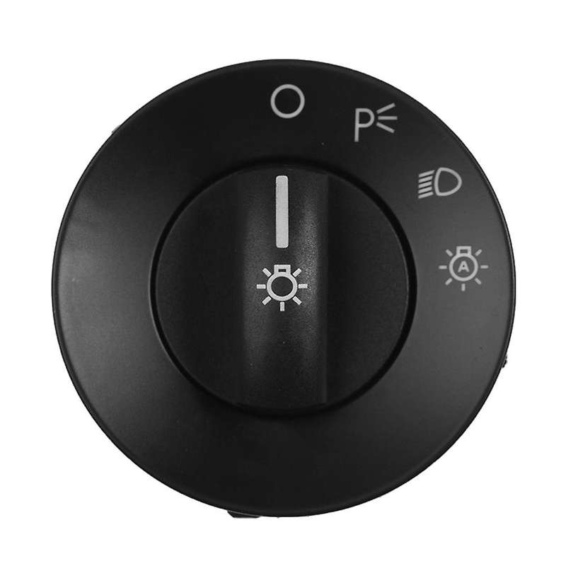 Car Control Headlight Switch Head Light Adjust Knob for Ford Fiesta