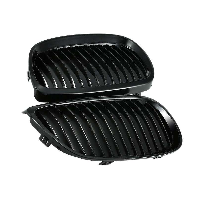 2pcs Car Black Kidney Grille for Bmw E92 E93 3 Series Coupe 06-09