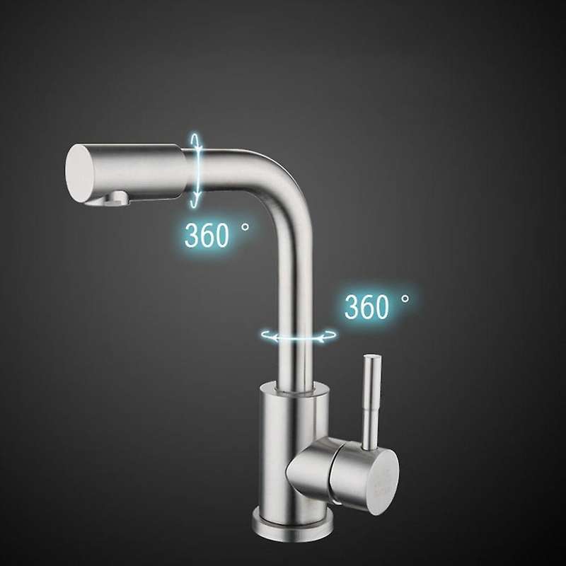 Basin Faucet 360 Degree Swivel Basin Mixer Taps Single Handle