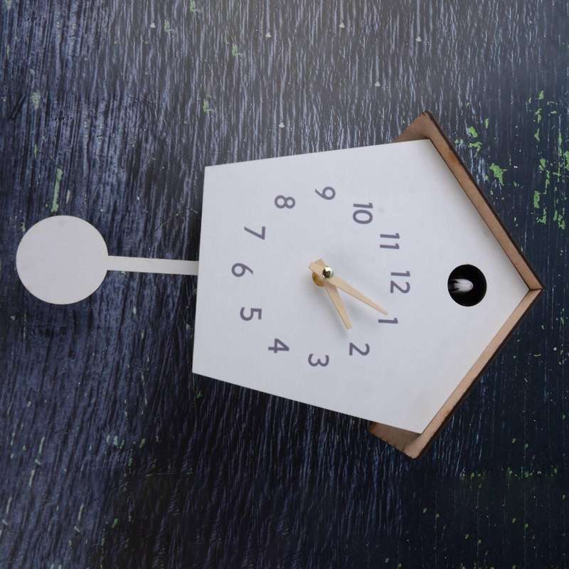 Modern Cuckoo Clock Intelligent Telling Time Wall Clock
