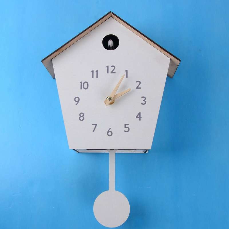Modern Cuckoo Clock Intelligent Telling Time Wall Clock